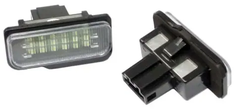 Mercedes-Benz License Plate Light