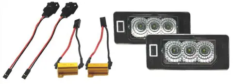 Audi License Plate Light
